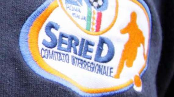 Serie D: oggi in campo per un recupero del girone C