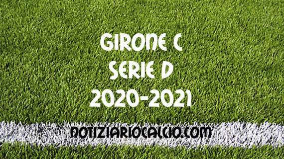 Serie D 2020-2021 - Girone C: la classifica dopo il recupero odierno
