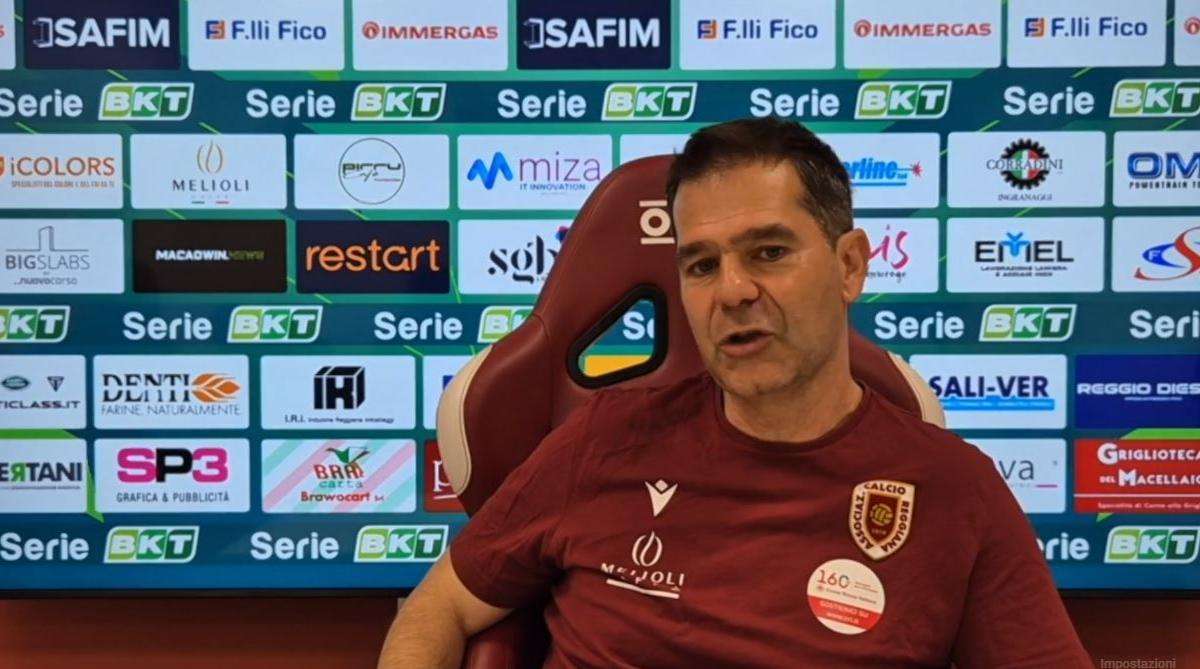 Reggiana, Rubinacci: «Affrontato la più in forma del campionato»