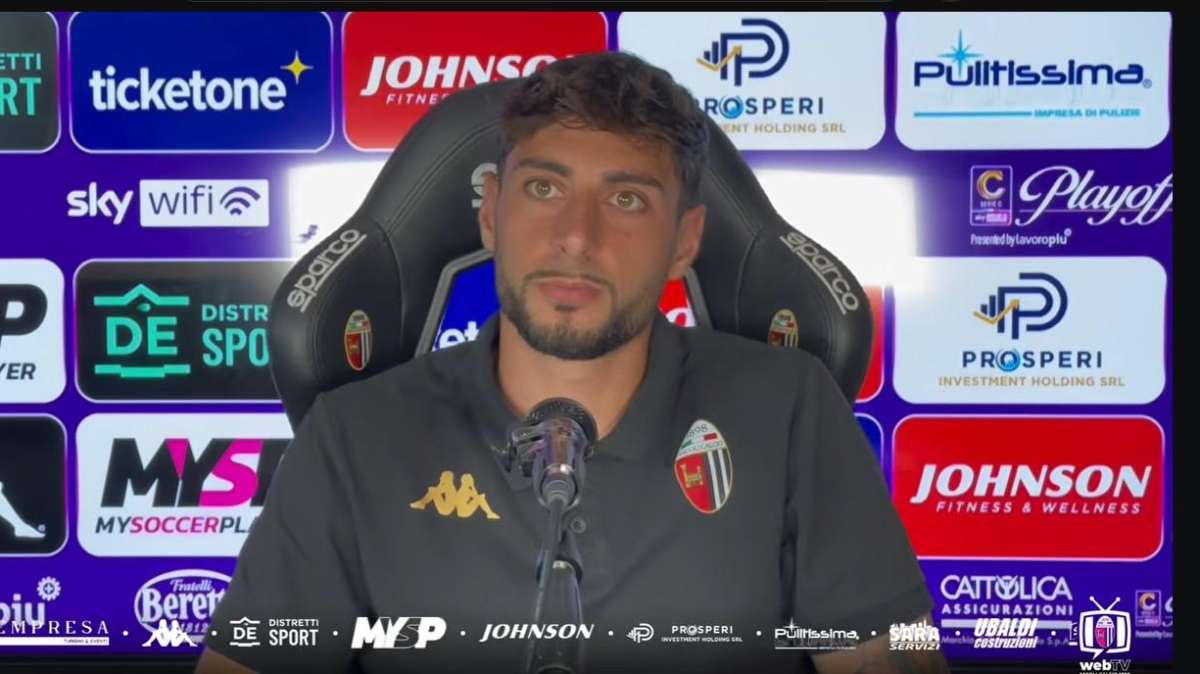 Ascoli, Alagna scalda i motori per i play-off: «Non giocheremo per partecipare, vogliamo vincerli»