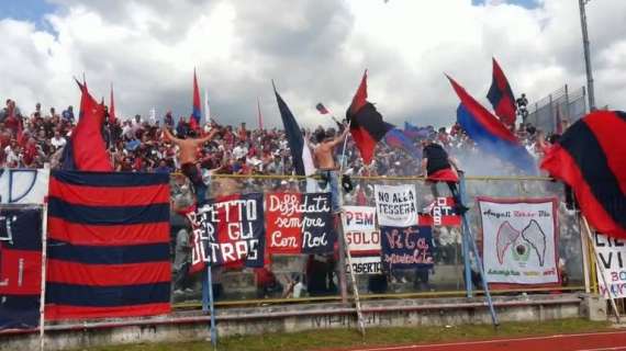 Casertana, la carica dei 200 in casa del Portici