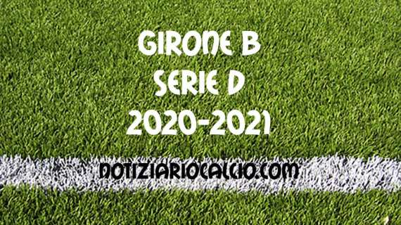 Serie D 2020-2021 - Girone B: risultati e classifica dopo i recuperi