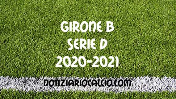 Serie D 2020-2021 - Girone B: risultati e classifica dopo il 13° turno