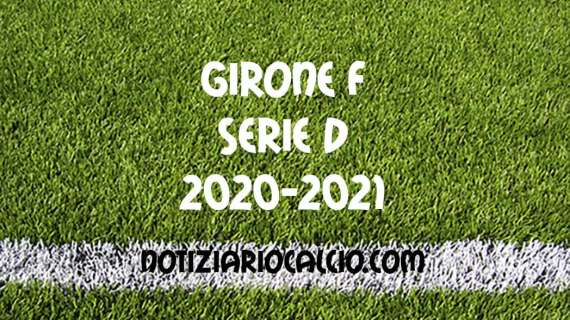 Serie D 2020-2021 - Girone F: risultati e classifica dopo il 13° turno