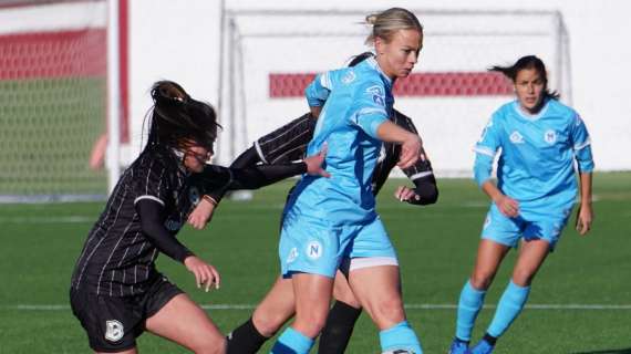 Il Napoli Femminile supera 2-0 il Brooklyn FC davanti alla Console USA Roberts-Pounds