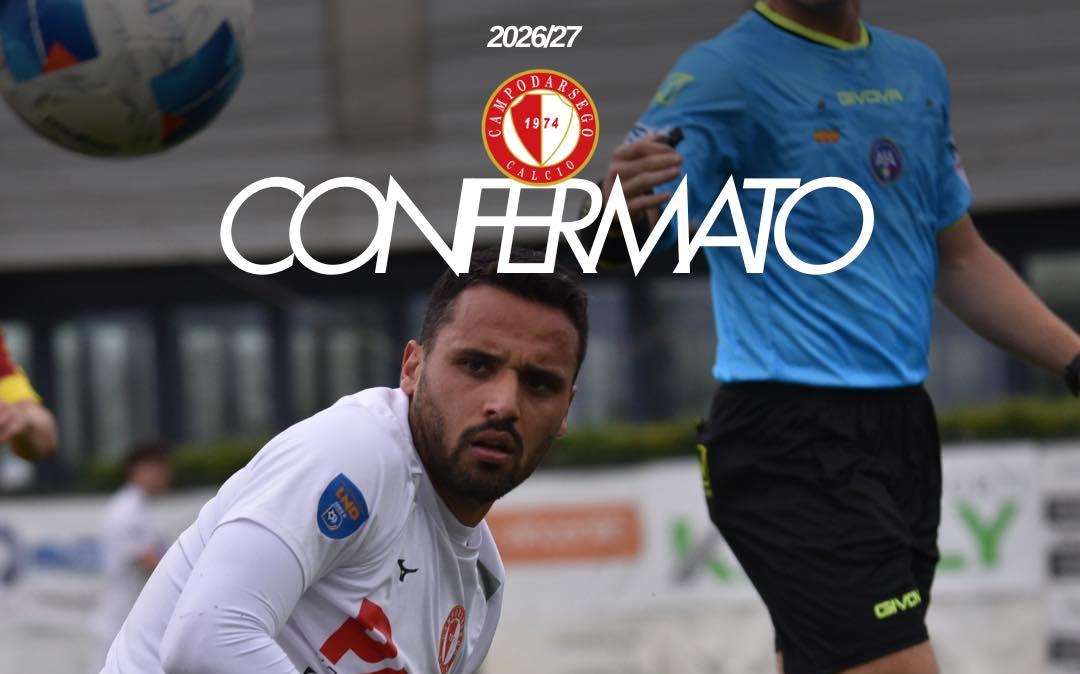 UFFICIALE: Campodarsego, conferma pesante per l'attacco