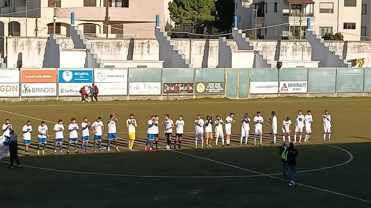 Impresa Unione Calcio Bisceglie: gli azzurri fermano il Brindisi