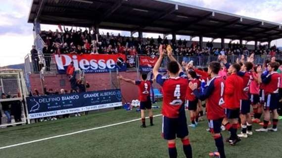 Sestri Levante inarrestabile: vittoria anche col Ligorna