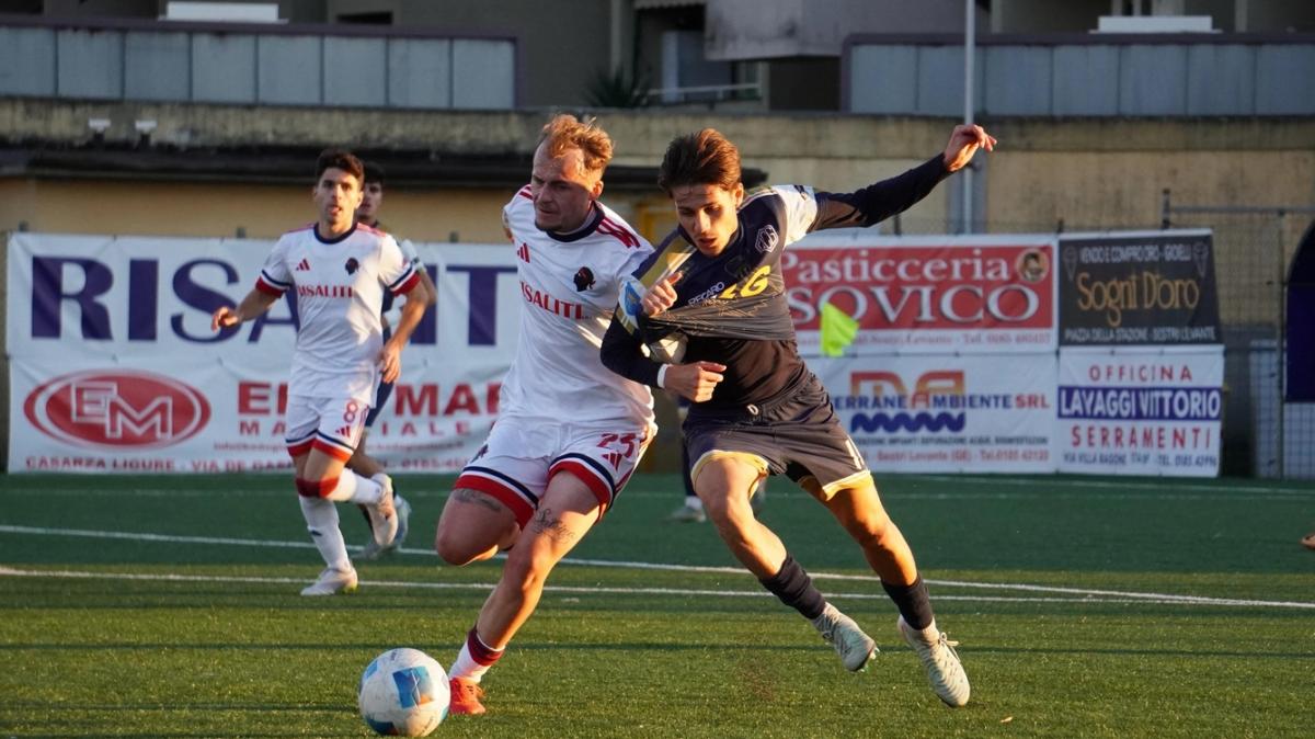 Serie D, terminato il recupero di Sestri Levante - Chisola