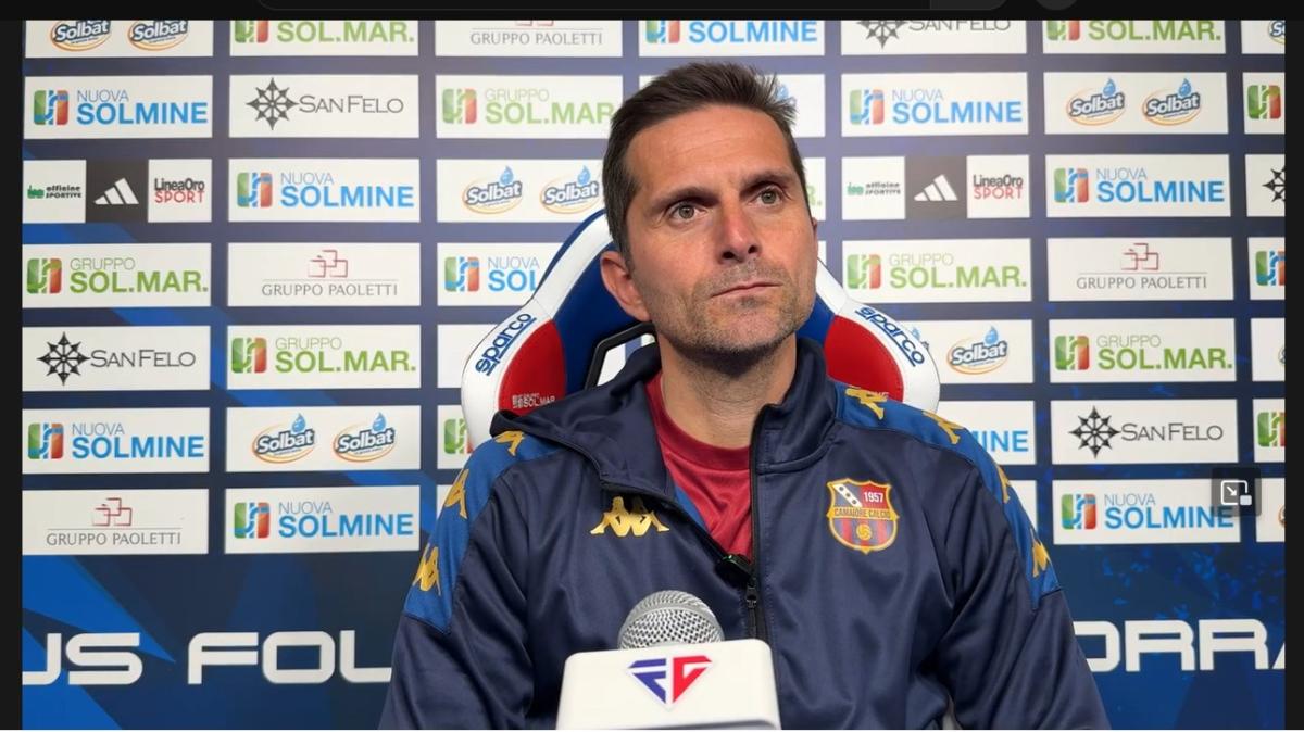 Camaiore, Turi dopo il ko col Gavorrano: «Bisogna avere rispetto per l'avversario, siamo a pari punti»