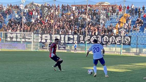 Brindisi-Palmese 1-1: i biancazzurri si sbloccano ma la vittoria non arriva