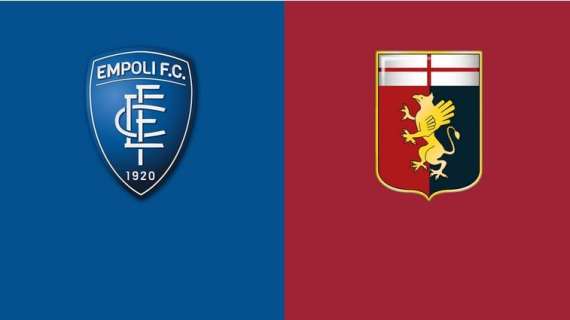 Serie A, il risultato finale ed i marcatori di Empoli-Genoa