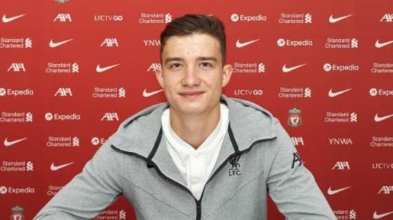 Primo contratto da professionista per il talentino Mrozek del Liverpool
