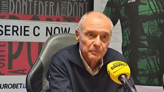 Pontedera, mister Menichini: «I ragazzi sono apparsi impauriti»