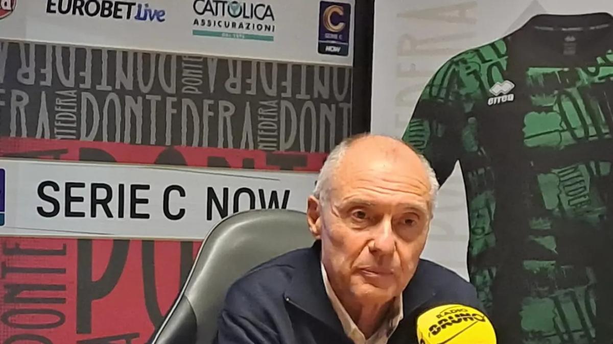 Pontedera, mister Menichini: «Dobbiamo migliorare, ci capita spesso, perché se vai sotto in una partita del genere...»
