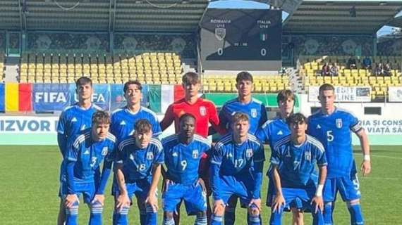 Italia Under 18, tre reti e vittoria contro la Romania