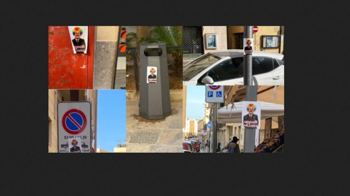 Trapani in rivolta contro il presidente: Antonini travestito da clown e l'invito ad andarsene
