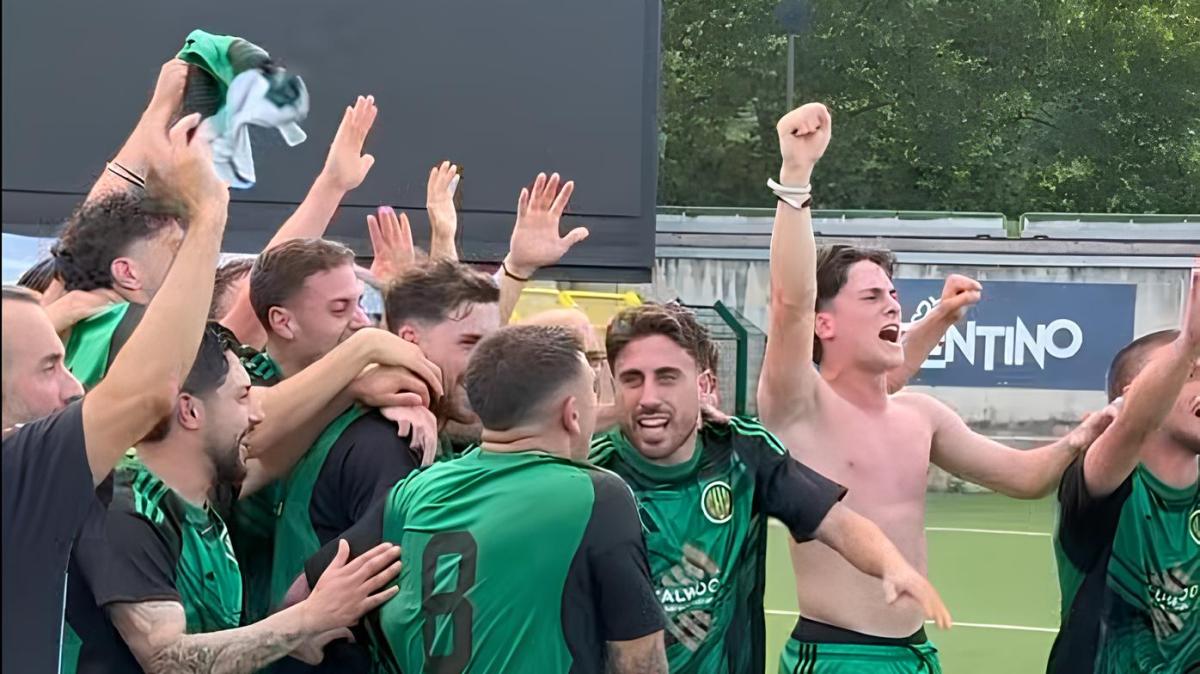 Il Certosa fa l'impresa: batte il Levico Terme e vola in serie D