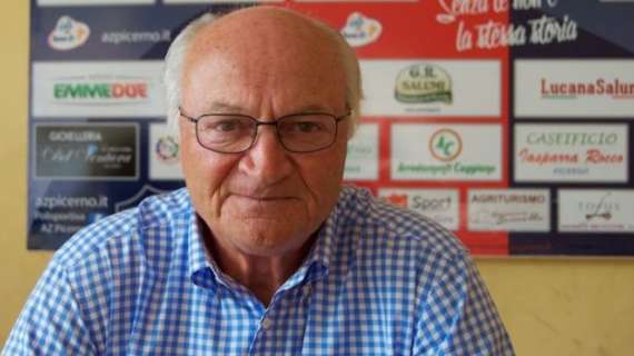 Picerno, il presidente Curcio: "La squadra verrà sicuramente rafforzata"