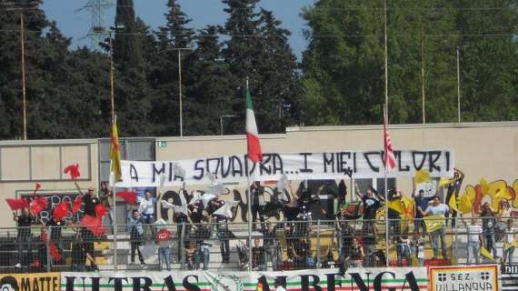 Continuano le tensioni in casa Albenga: oggi altro striscione