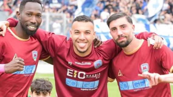 Scafatese in pressing su uno dei protagonisti dell'ultima Serie D