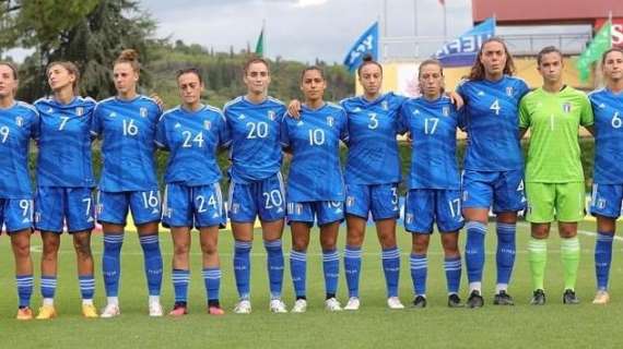 Italia Femminile Under 23, azzurrine pronte per il doppio test contro Inghilterra e Norvegia