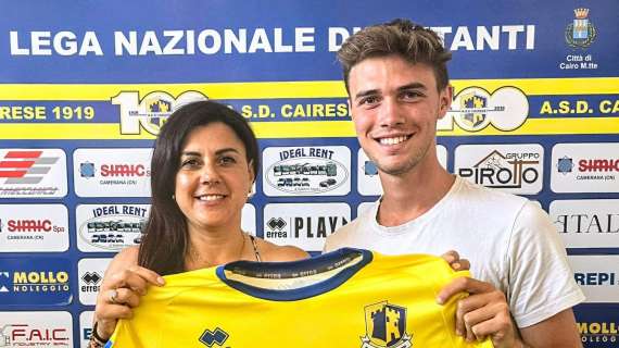 Cairese 1919 rinforza la fascia destra: arriva Nicolò Sancinito dal Genoa
