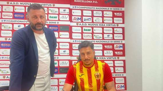 La Nuova Igea Virtus, tesserato l'esterno mancino Squillace