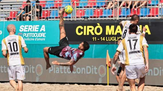 Beach Soccer - Serie A Puntocuore: Domsubet.tv e Farmaè Viareggio accarezzano la Final Eight