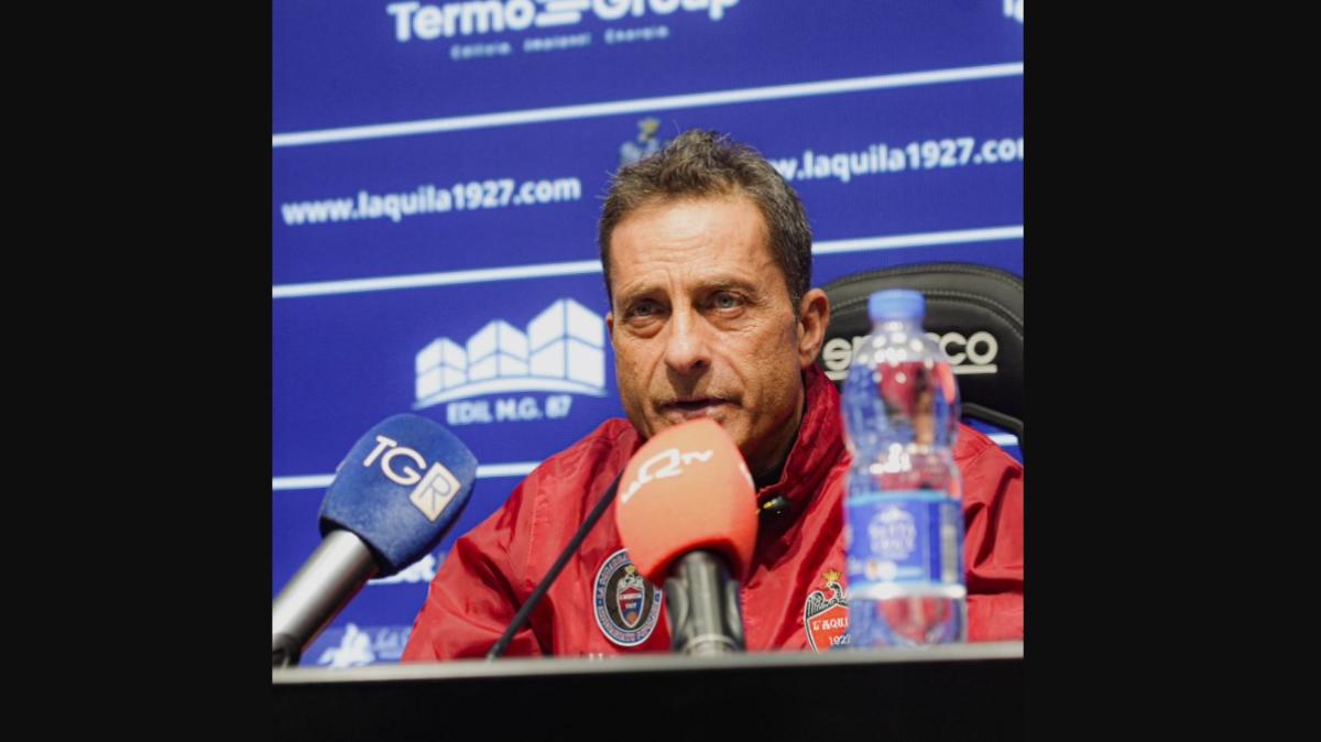 L'Aquila, Fucili suona la carica: «Dobbiamo dimostrare che domenica è stato solo un passo falso»