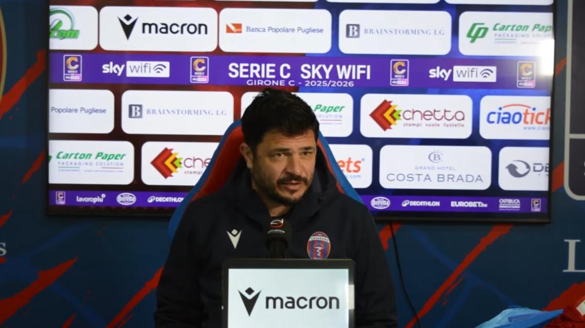 Casarano, Di Bari dopo il ko: «Due gol in avvio inaccettabili, serve una svolta in trasferta»