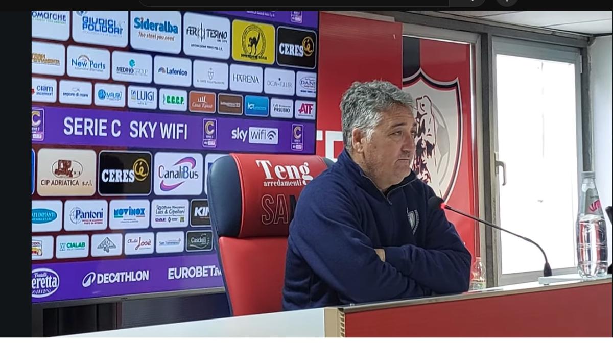 Sambenedettese, mister Boscaglia: «Non sono qui per i moduli, serve lottare per questa piazza»