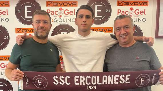 Leonardo Potenza firma per l'Ercolanese: colpo di mercato per il centrocampo