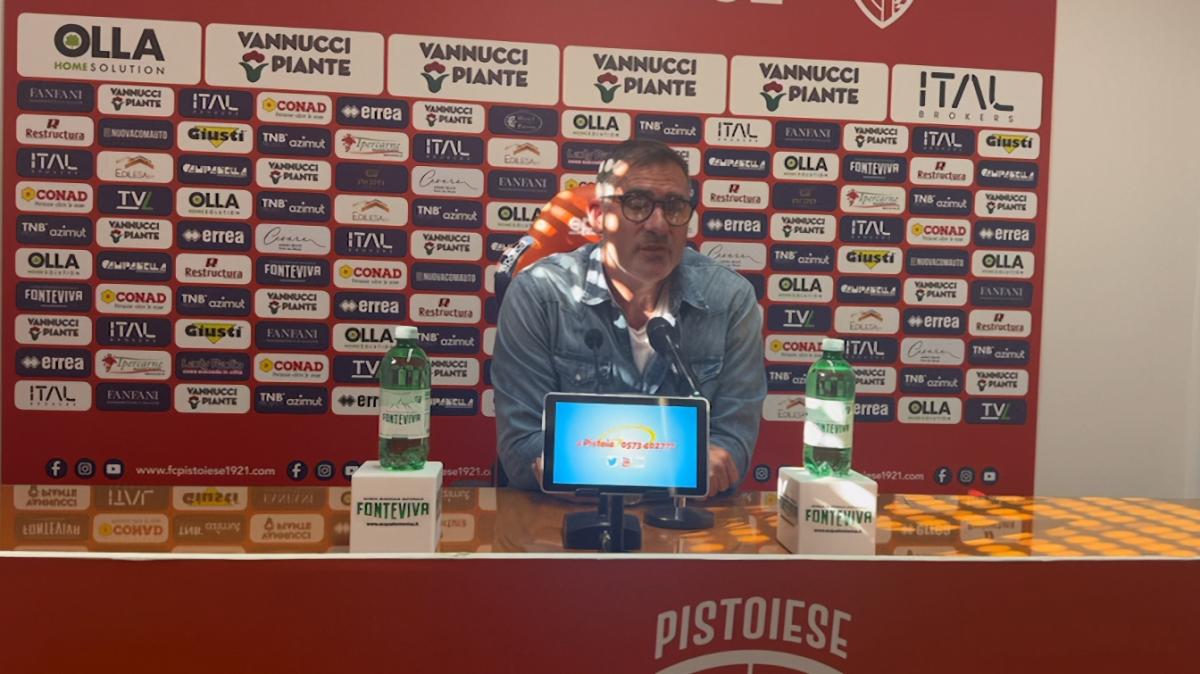 Pistoiese, Lucarelli furioso dopo il Tropical Coriano: «Fatto più danni della grandine, squadra assente»
