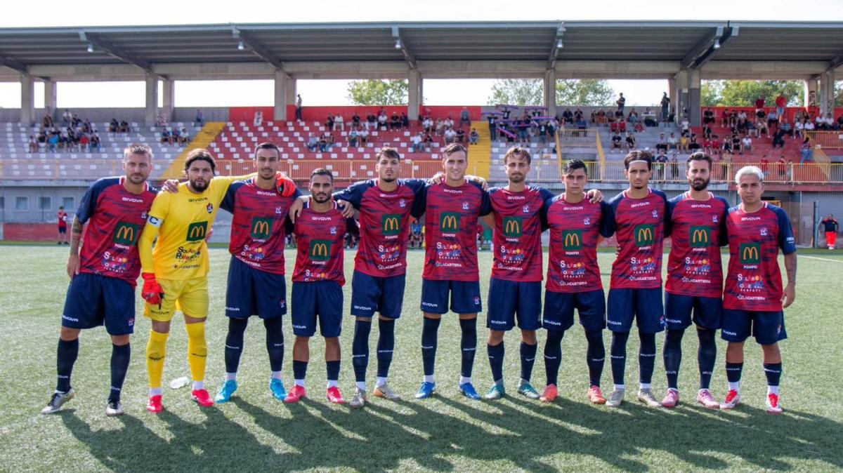 Il numero di calciatori a segno per ogni club del girone H di Serie D: soltanto 1 al Pompei