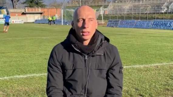 Sangiovannese, mister Calori: «Dovevamo avere un'altra testa sul rettangolo di gioco»