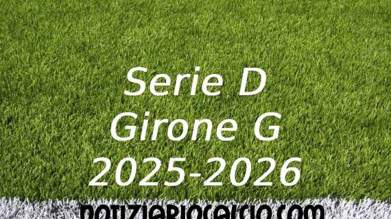 Serie D 2025-2026 - Girone G: risultati, marcatori e classifica aggiornata. Pari casalingo per la Nocerina, Scatese ok