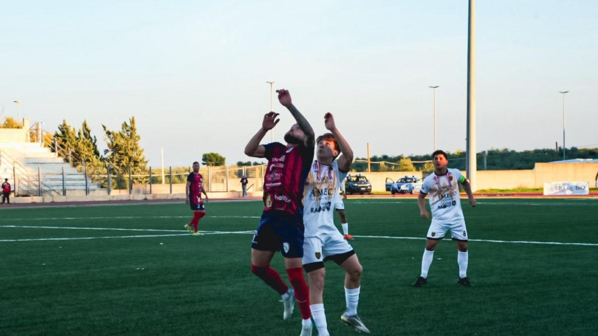 Ugento cade a Canosa: non basta il carattere ai ragazzi di David Di Michele