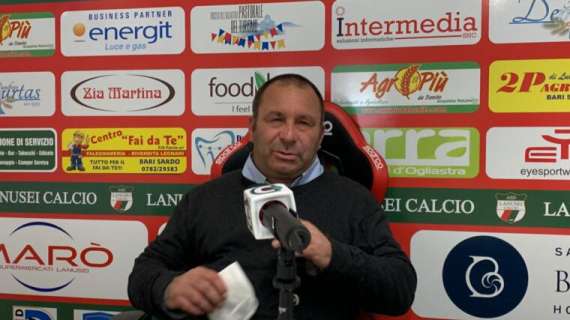 Lanusei, mister Biagioni: «Non è la prima volta che al Lixius il portiere avversario sia il migliore in campo»