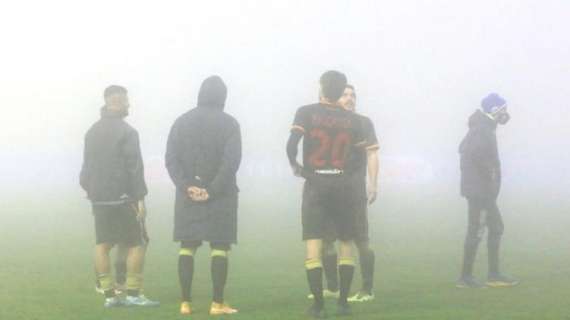 Catanzaro-Viterbese viene sospesa per nebbia 