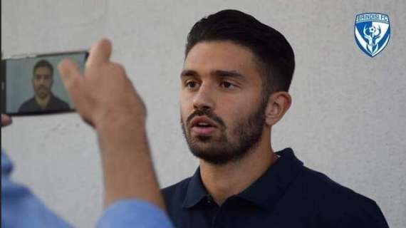 Brindisi, Spinelli: «Gol pesante, lo dedico a tutti noi ed ai tifosi»