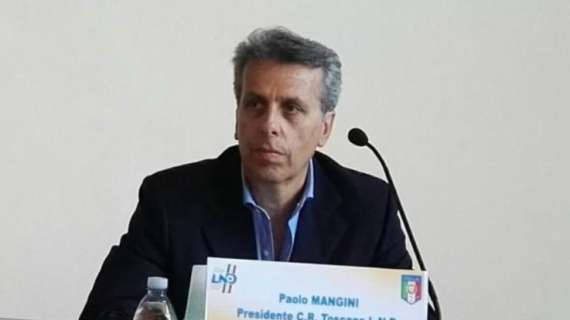 C.R. Toscana, Mangini: «Riforma dello sport ideologica e populista»