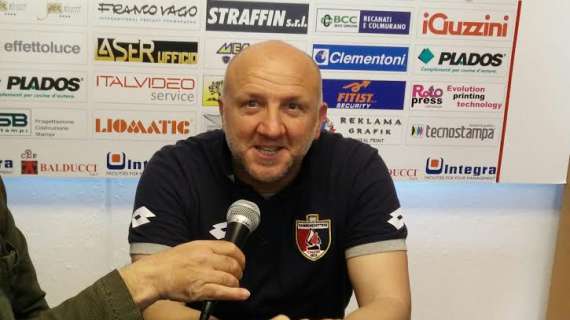 Sambenedettese, mister Palladini: «Dimostrato di essere una squadra competitiva»