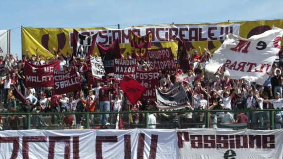 Acireale, sarà un esodo: a Palermo circa 500 supporters granata