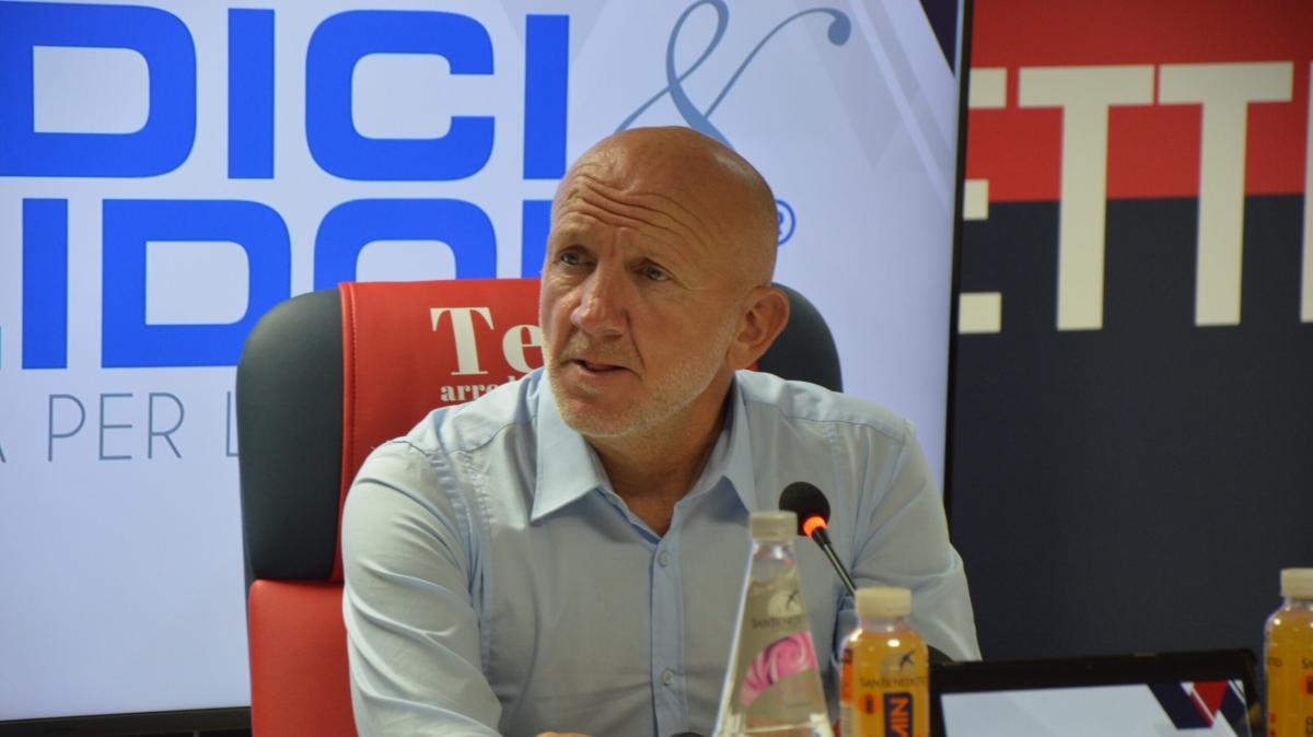 Samb, l'amarezza di Palladini: «Espulsione di Touré non corretta, ma giudico la mia squadra»