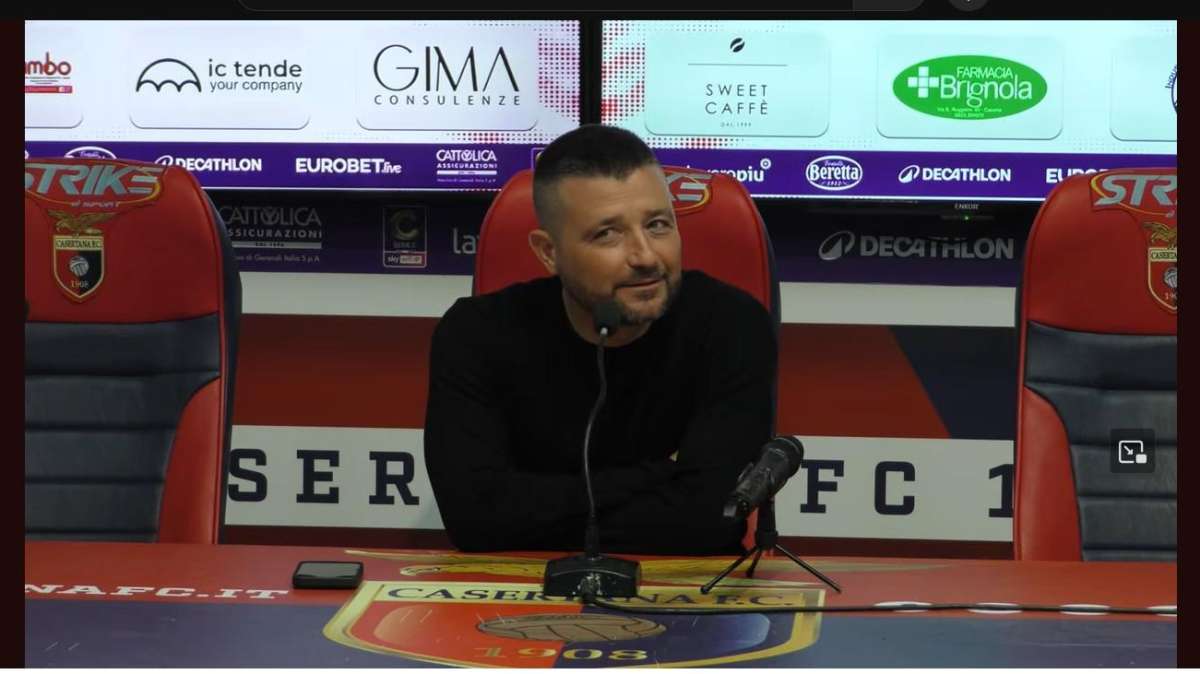 Casertana, Coppitelli si commuove: «Vorrei che tra dieci anni si ricordasse ancora questa squadra»