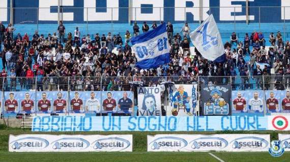 Vigor Trani, in palio la finale di Coppa: a Pomezia la spinta di tanti supporters biancazzurri 