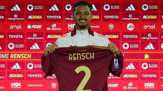 UFFICIALE: Roma, preso l'esterno destro Rensh dall'Ajax