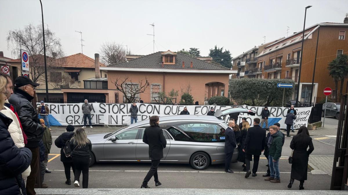 Addio a Di Nunno, l'ultimo abbraccio al presidente che riportò il Lecco in B