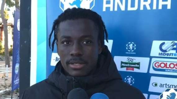 Fidelis Andria, Yeboah: "Testa al Fasano, uscire dalla zona rossa"